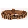 Image 1 : Canvas Belt with 12 gauge Brass Shells by Remington-UMC and Winchester [161282]