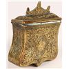 Image 1 : 19th Century Brass Palaska Cartridge Box  [161257]