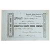 Image 1 : Herbertville Quartz Mining Co. Stock Certificate, 1857 [160152]