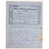 Image 1 : York Mining Company Stock Certificate, 1852 [160154]