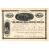 Image 1 : Gibson Hill Mining Company Stock Certificate [155680]