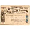 Image 1 : Merchants and Mechanics Silver Mining Stock [Of Baltimore and Colorado] [160628]