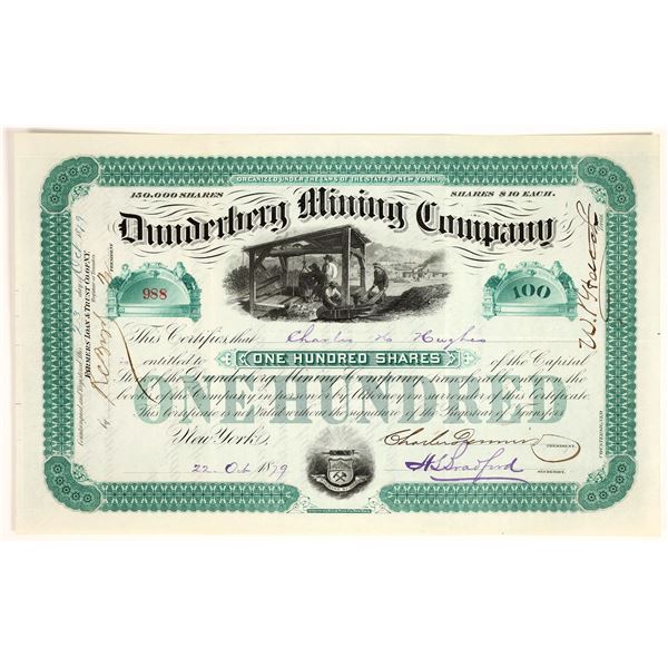 Dunderberg Mining Company Stock [161389]