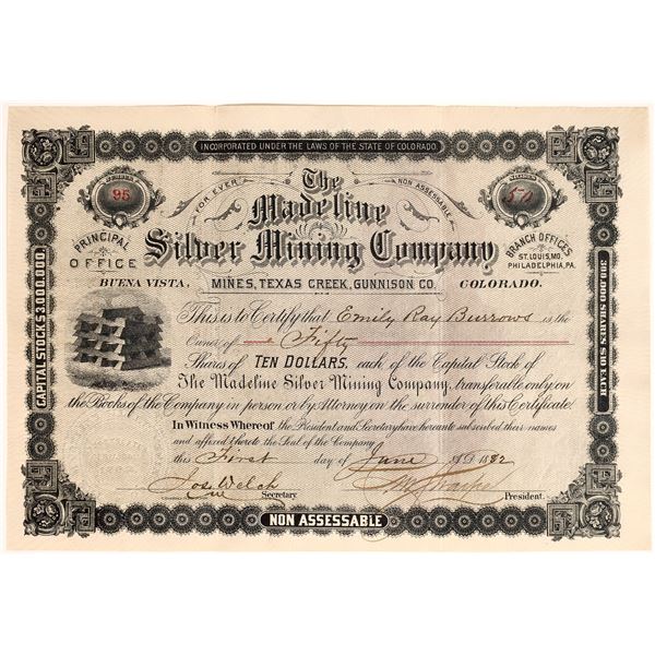 Madeline Silver Mining Company Stock  [161391]