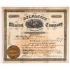 Image 1 : Sylvanite Mining Company Stock [161711]