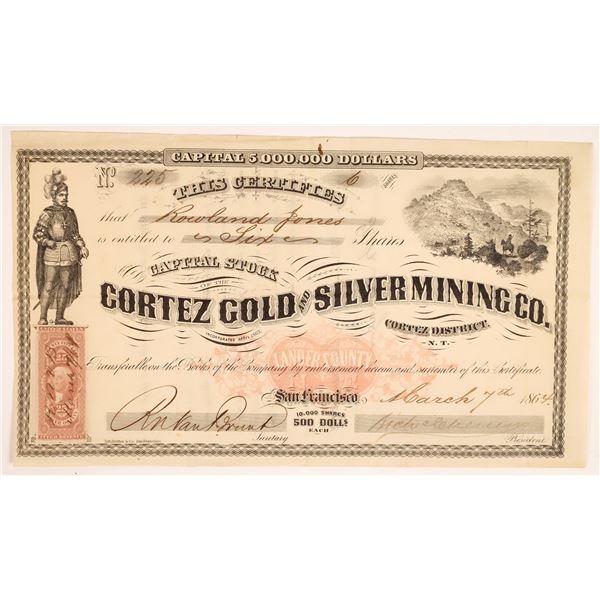 Cortez Gold and Silver Mining Stock [161441]