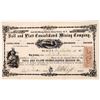 Image 1 : Ball and Platt Consolidated Mining Company Stock, NV Territorial [163651]