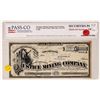 Image 1 : Justice Mining Company Stock [163688]