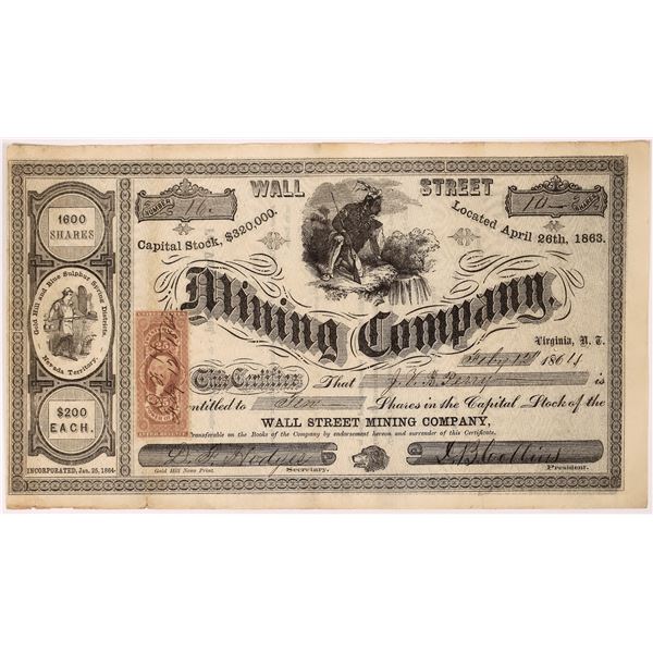 Wall Street Mining Company Stock [163633]