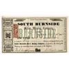 Image 1 : South Burnside Silver Mining Company Stock, NV Territorial [163637]