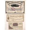 Image 1 : Three Deadwood Mining Stock Certificates incl. JB Haggin Autograph [155730]