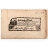 Image 2 : Nova Scotia Midland Railroad Bond Coupon Printers Plate, New York Bank Note Co. [163868]