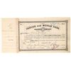 Image 1 : Denver & Middle Park Railroad Company Stock Certificate Number 1 [160291]