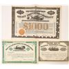 Image 1 : Three Railroad Stocks with C.P. Huntington Signatures [155770]