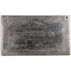 Image 1 : Kingdom of Belgium Bond Coupon Printers Plate, American Bank Note Company [163860]