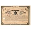 Image 1 : American Express Company Stock Certificate Signed by Fargo & Holland [155767]