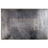 Image 1 : Breakwater Company Bond Coupon Printers Plate, Security Bank Note Co. [163888]