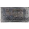 Image 1 : Cities Service Company Bond Coupon Printers Plate [163823]