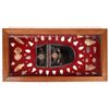 Image 1 : Arrowhead Display w/Beaded Pouch - 40 points [159504]