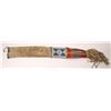 Image 2 : Beaded Buckskin Pipe Bag [162769]