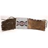Image 1 : Beaded Leather Pipe Bag [162756]