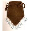 Image 2 : Beaded Leather Pouch [162755]