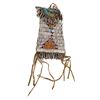 Image 1 : Buckskin/Rawhide Utility Bag, Beaded [162780]