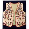 Image 1 : Beaded Buckskin Vest, Framed [162764]