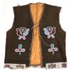 Image 1 : Beaded Wool Vest [162751]