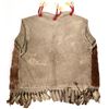 Image 2 : Muskrat Fur Vest with Cowrie Shells [162752]