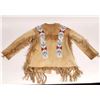 Image 2 : Buckskin Shirt, Beaded & Fringed [162767]