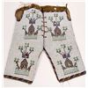 Image 1 : Buckskin Short Pants, Fully Beaded [162770]