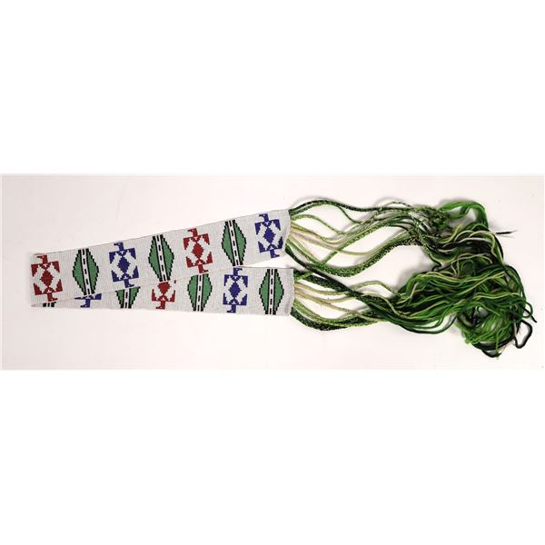 Beaded Belt, Thunderbird Pattern [162784]
