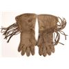 Image 2 : Beaded Buckskin Gauntlets [162759]