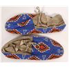 Image 1 : Beaded Buckskin Moccasins [162773]