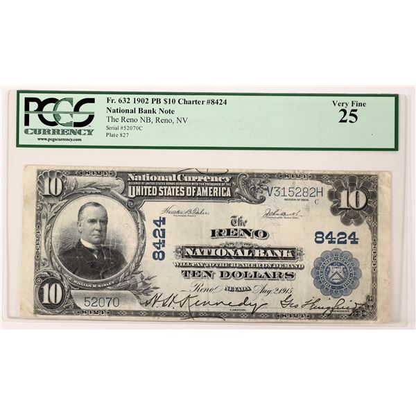 Reno National Bank $10 Note [164276]