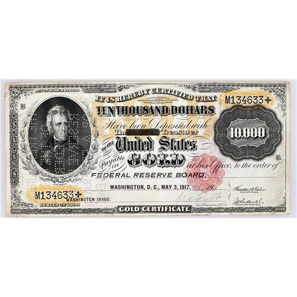 $10,000 Gold Certificate [164690]