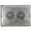 Image 1 : American Bank Note Company Printers Plate for Banknote or Scrip: "10" / "20" [163812]