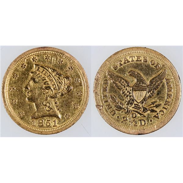 $ 2 1/2 Liberty Head Gold Piece [160118]