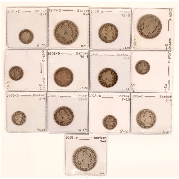 Barber Coin Collection [161589]