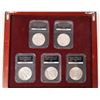 Image 2 : Complete Set of Denver Mint Peace Dollars [163472]