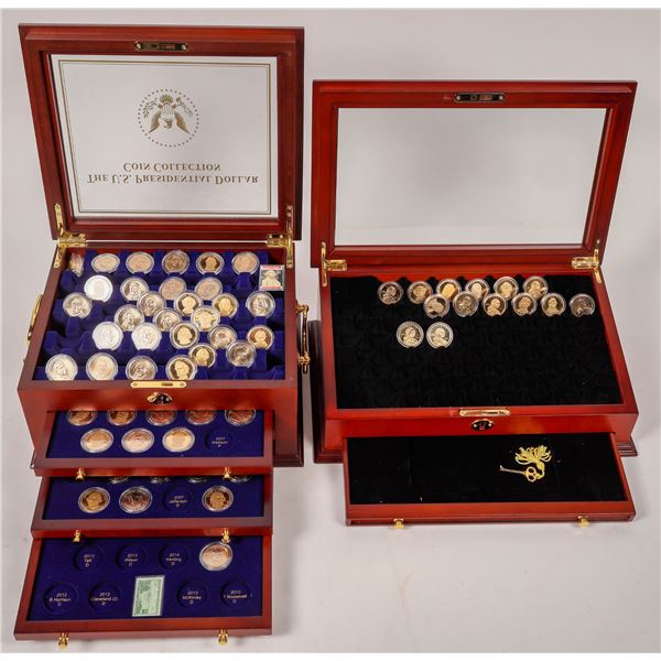 Presidential/Sacagawea Dollar Wooden Cases [164187]