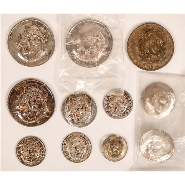 Pop Out Silver Coinage [161588]