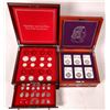 Image 1 : Coin Collections in Wooden Cases [164180]