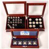 Image 1 : Coin Collections in Wooden Cases [164190]