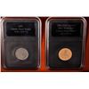 Image 4 : U. S. Coins in Display Boxes [163495]