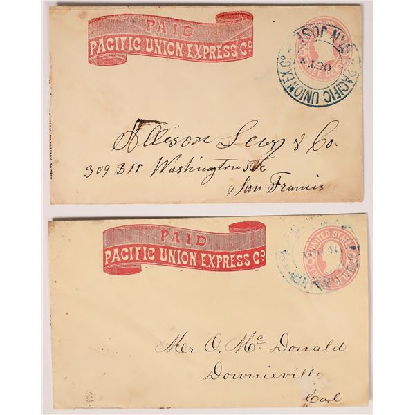 Paid Pacific Union Express Covers [162738]