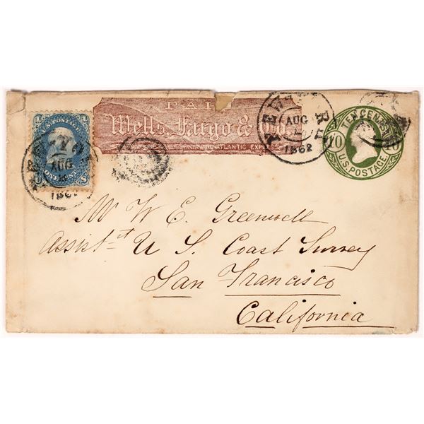 Interesting Wells Fargo/US Postage Covers [162813]