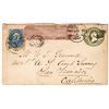 Image 1 : Interesting Wells Fargo/US Postage Covers [162813]