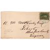 Image 1 : Confederate #1 Stamp on Cover [163981]